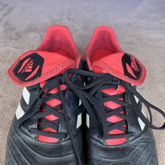 Size 7 - Adidas Mens Copa 18.3 CP8957 Black Soccer Cleats Shoes - Picture 2 of 11